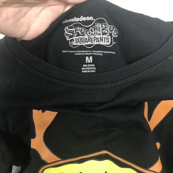 SpongeBob Squarepants Christmas Sweater Reindeer Holiday Graphic Ugly Medium - Picture 2 of 5